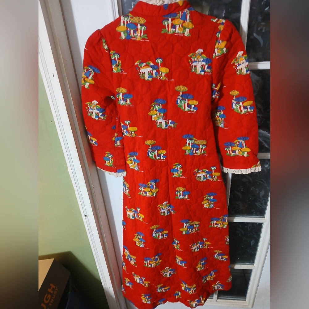 Vintage Lisanne junior Holly Hobby All over print Size 11 Union Tag Full  Zip Qu